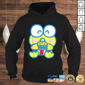 Hoodie Keroppi Hamburger Red White and Burger Shirt