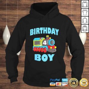 Hoodie Kids Boys 4th Birthday Shirt Birthday Boy Kids 4 Years Old