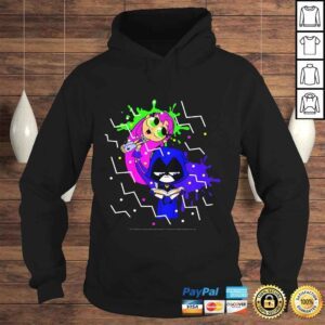 Hoodie Kids DC Comics Teen Titans Go Raven Starfire Paint Splatter Tee TShirt