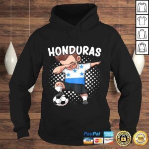 Hoodie Kids Funny Dabbing Soccer Player Shirt Honduras Soccer Honduran