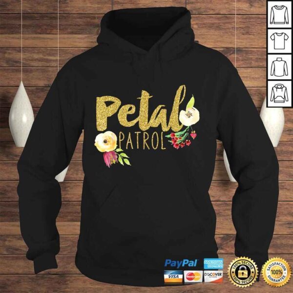 Kids Petal Patrol Shirt Flower Girl Wedding TShirt - Image 4