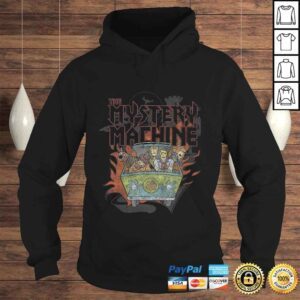 Hoodie Kids ScoobyDoo The Mystery Machine Flame PortraiShirt