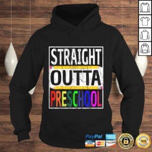 Hoodie Kids Straight Outta Preschool Shirt Graduation Gift