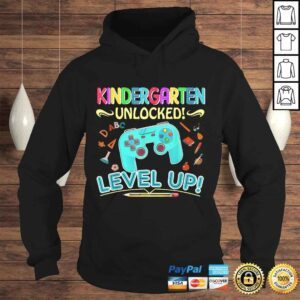 Hoodie Kindergarten First Day Of School Shirt Video Gamer Boys Tshirt