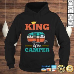 Hoodie King of the CamperFunny Camper Shirt For Mens Fathers Day