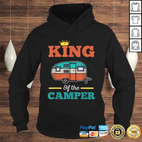 King of the Camper-Funny Camper Shirt For Mens Father's Day - Image 4