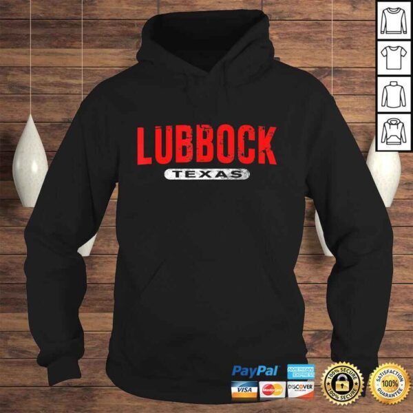 LUBBOCK TX TEXAS Funny USA City Roots Custom Vintage TShirt - Image 4