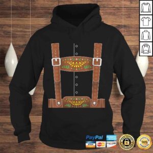 Hoodie Lederhosen Oktoberfest Halloween Costume TShirt