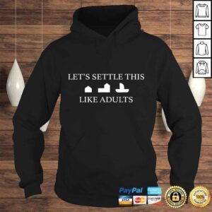 Hoodie Lets Settle This Like Adults Board Game NighGift Top