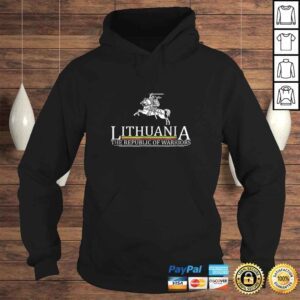 Hoodie Lithuanian Flag Coat of Arms KnighTshirt