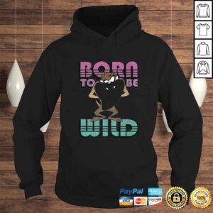 Hoodie Looney Tunes Taz Born To Be Wild Portrait TShirt