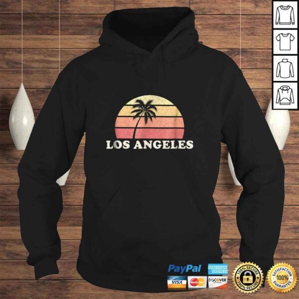 Los Angeles LA CA Vintage Shirt Retro 70s Throwback Tee - Image 4