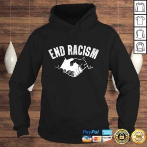 Hoodie Lovely End Racism Shirt Peace Against Racism Refugee