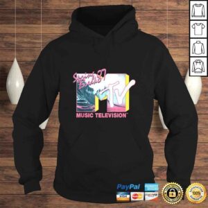 Hoodie MTV Logo Spring Break 1987 Throwback TShirt