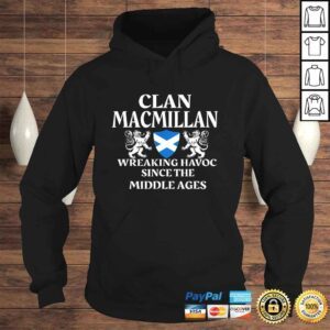 Hoodie MacMillan Scottish Shirt Family Clan Scotland Name Gift