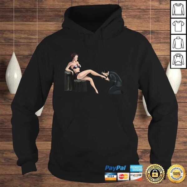 Man In Submission BDSM High Heel Sexy Lingerie Dominatrix TShirt - Image 4