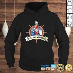 Hoodie Marthas Vineyard Nautical Lighthouse Cape Cod Shirt