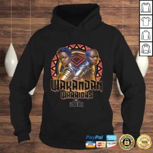 Hoodie Marvel Black Panther Movie Warrior Circle Graphic Tee TShirt