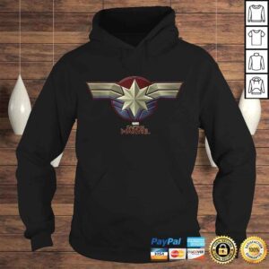 Hoodie Marvel Captain Marvel Movie Chest Symbol Shirt