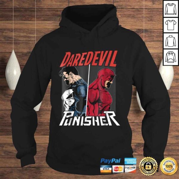 Marvel Daredevil The Punisher Only One Way Graphic TShirt - Image 4