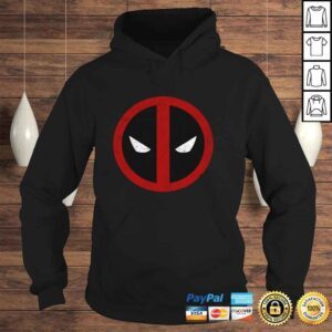 Hoodie Marvel Deadpool Mask Classic Distressed Hoodie