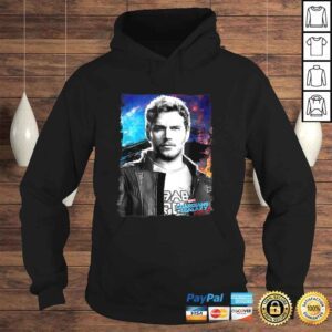 Hoodie Marvel Guardians Of The Galaxy 2 Star Lord Graphic VNeck TShirt