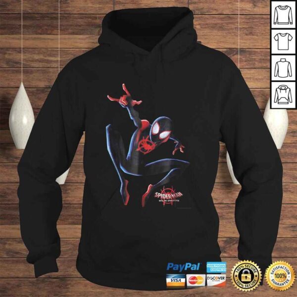 Marvel Spider-Man Spiderverse Miles Morales Graphic Shirt - Image 4