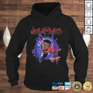 Hoodie Marvel SpiderMan Spiderverse Miles Morales SplaTee Shirt