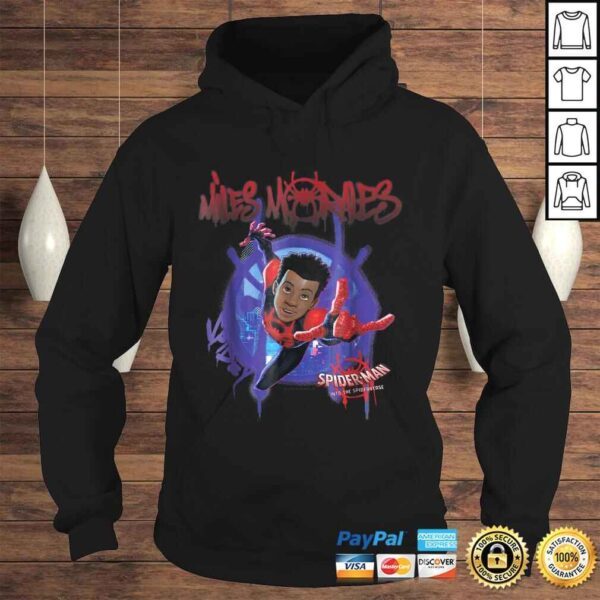 Marvel Spider-Man Spiderverse Miles Morales SplaTee Shirt - Image 4