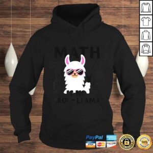 Hoodie Math Teacher is No ProbLlama Shirt llama Gift Teacher Gift Top