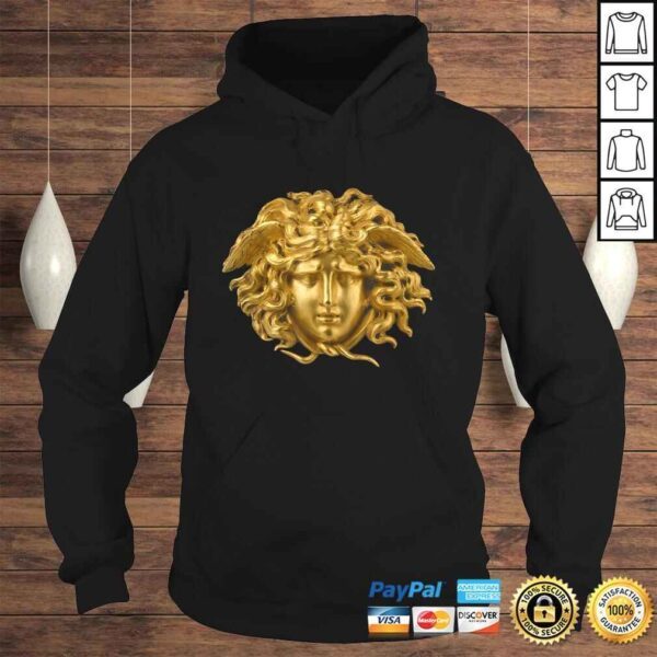 Medusa Head Snake Hair Greek mythology Monster Gift TShirt - Image 4