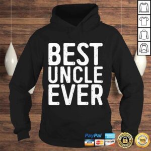 Hoodie Mens Best Uncle Ever Tshirt