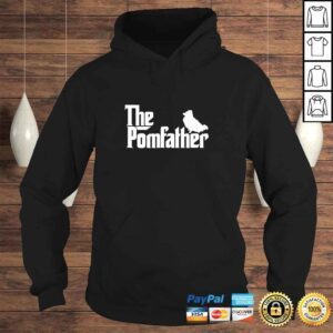 Hoodie Mens Funny Pomeranian Father Dad Shirt The Pom Father Tee