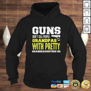 Hoodie Mens Guns Dont Kill People Grandpas with Pretty Granddaughters Do 1