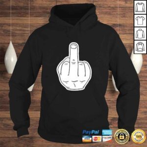 Hoodie Middle Finger TShirt