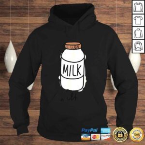 Hoodie Milk Carton Shirt Milky Match Pair with Cookie Costume Shirt