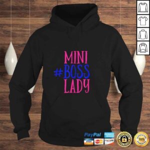 Hoodie Mini Boss Lady Shirt Boss Daughter Funny Kids Girls Shirt