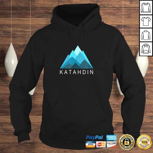 Mount Katahdin Maine Mountain Hiking Tee T-Shirt - Image 4