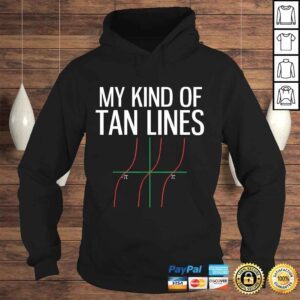 Hoodie My Kind of Tan Lines Funny Math Pun Trigonometry Shirt