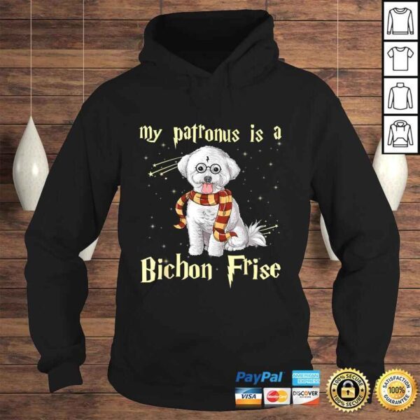 My Patronus Is A bichon frise Shirt for Dog Lovers Shirt - Image 4