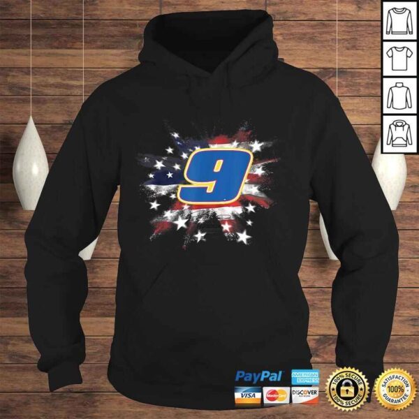 NASCAR - Chase Elliott - Fireworks V-Neck T-Shirt - Image 4