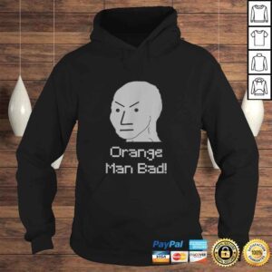 Hoodie NPC Meme Orange Man Bad Gift TShirt