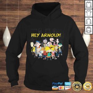 Hoodie Nickelodeon Hey Arnold Cast HangouShirt