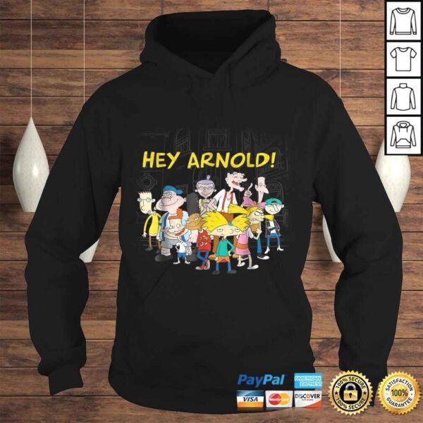 Nickelodeon Hey Arnold Cast HangouShirt - Image 4