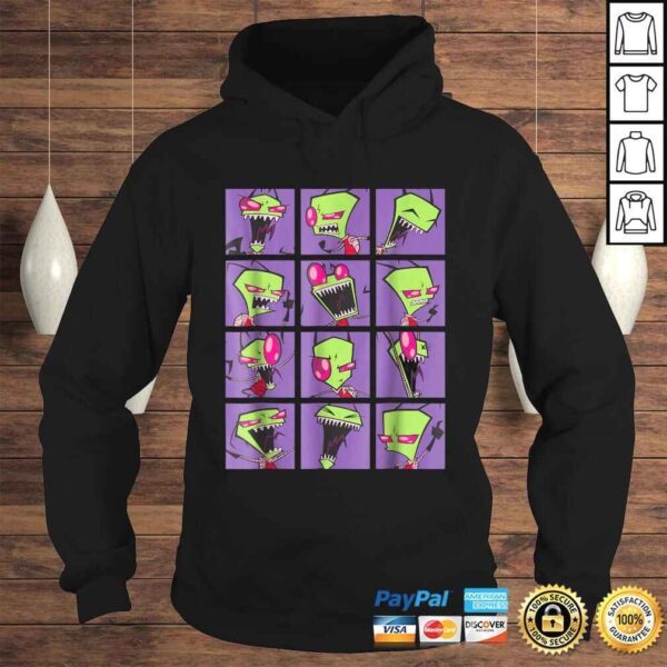 Nickelodeon Invader Zim Freak Out Collage Gift TShirt - Image 4