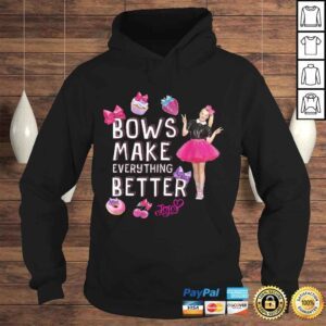 Hoodie Nickelodeon JoJo Siwa Bows Make It Better Tee Shirt