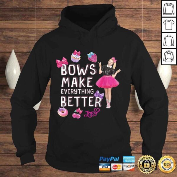 Nickelodeon JoJo Siwa Bows Make It Better Tee Shirt - Image 4