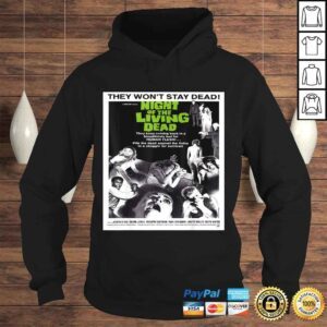 Hoodie Night of Living Dead Vintage Zombie Movie TShirt