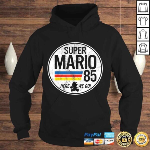 Nintendo Super Mario Here We Go 85 Retro Vintage T-shirt - Image 4