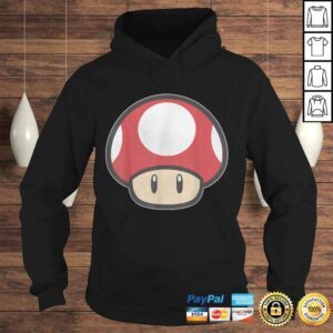 Hoodie Nintendo Super Mario Mushroom PowerUp Graphic Gift Top